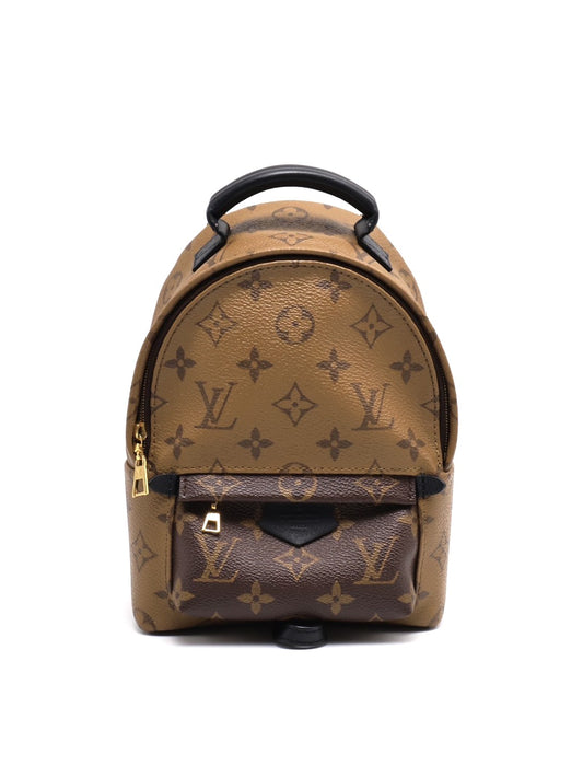 LOUIS VUITTON 拚色老花迷你後背包
