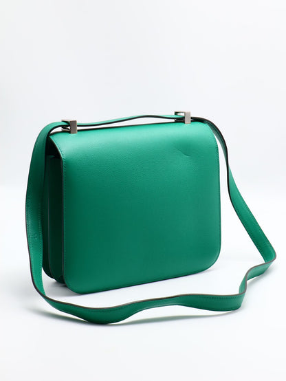 HERMES Constance 24 - 帝王綠銀 D