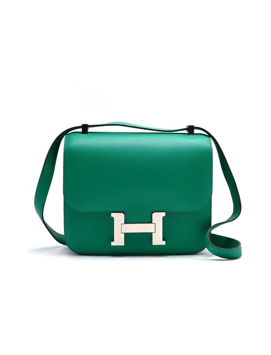 HERMES Constance 24 - 帝王綠銀 D
