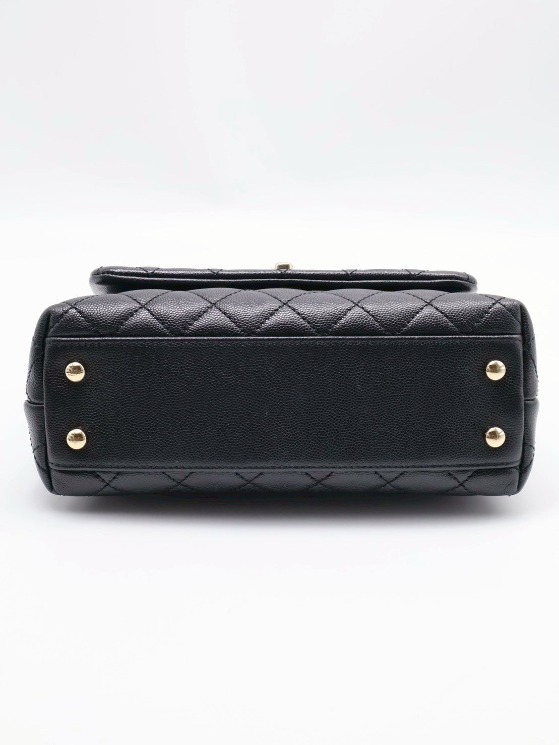 CHANEL Coco handle - 小號黑金30開
