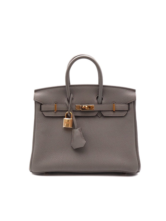 HERMES Birkin 25 - Etain 8F 錫器灰金 D