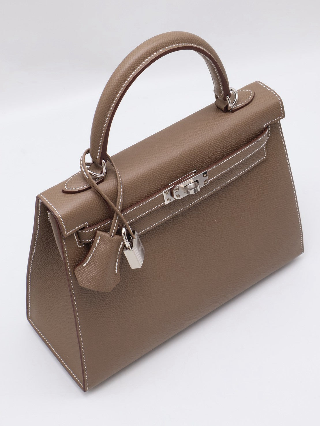 HERMES Kelly 25 - Etopue 18 大象灰銀 G