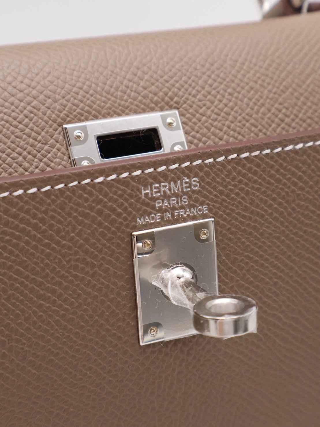 HERMES Kelly 25 - Etopue 18 大象灰銀 G