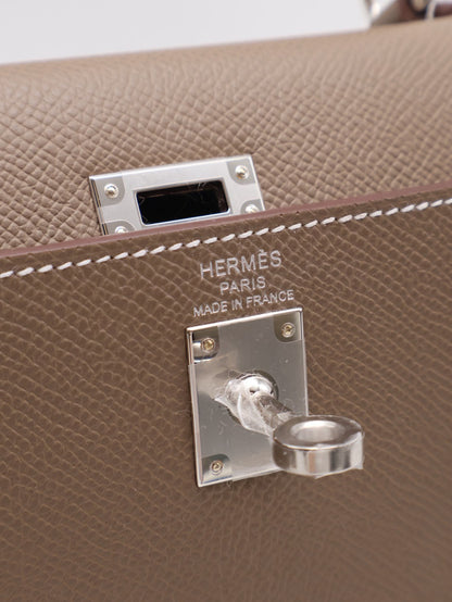 HERMES Kelly 25 - Etopue 18 大象灰銀 G