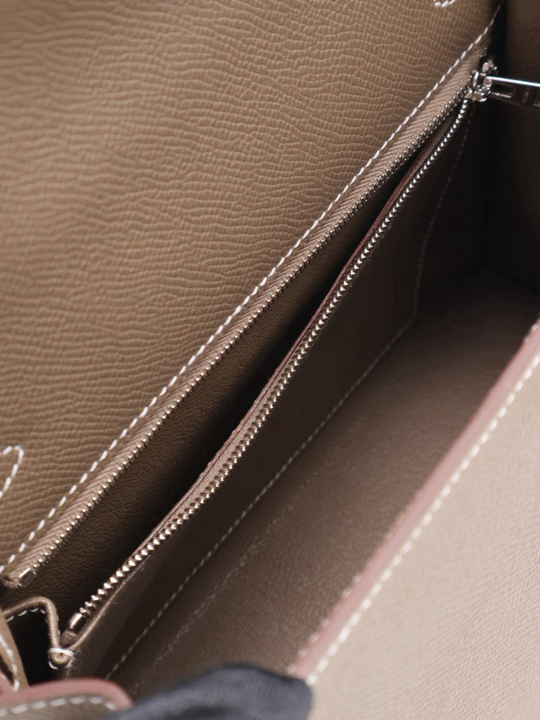 HERMES Kelly 25 - Etopue 18 大象灰銀 G