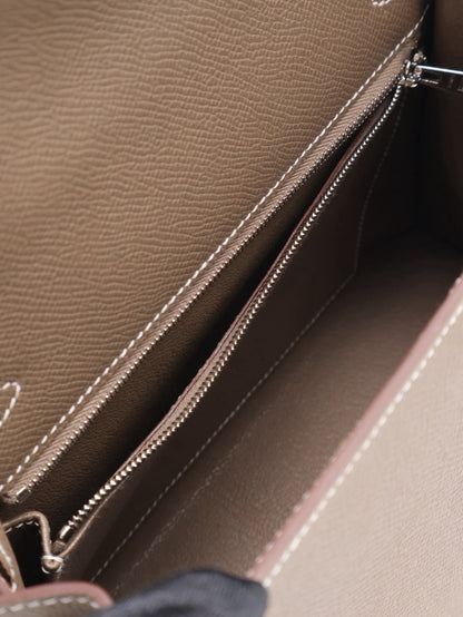 HERMES Kelly 25 - Etopue 18 大象灰銀 G
