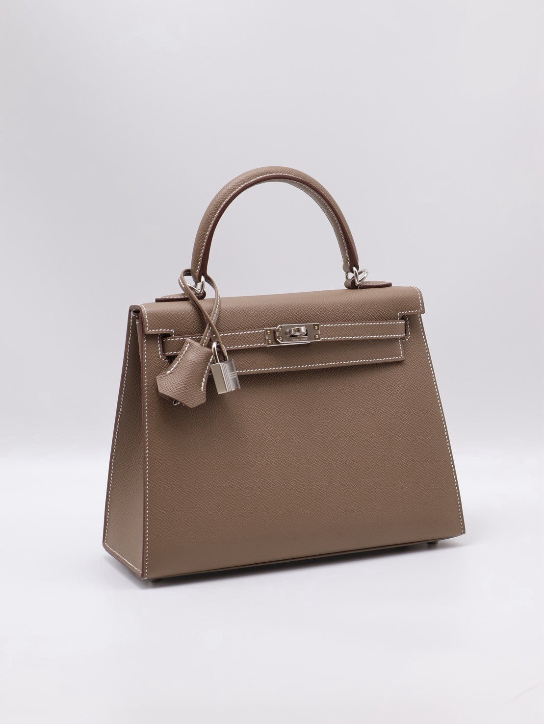 HERMES Kelly 25 - Etopue 18 大象灰銀 G