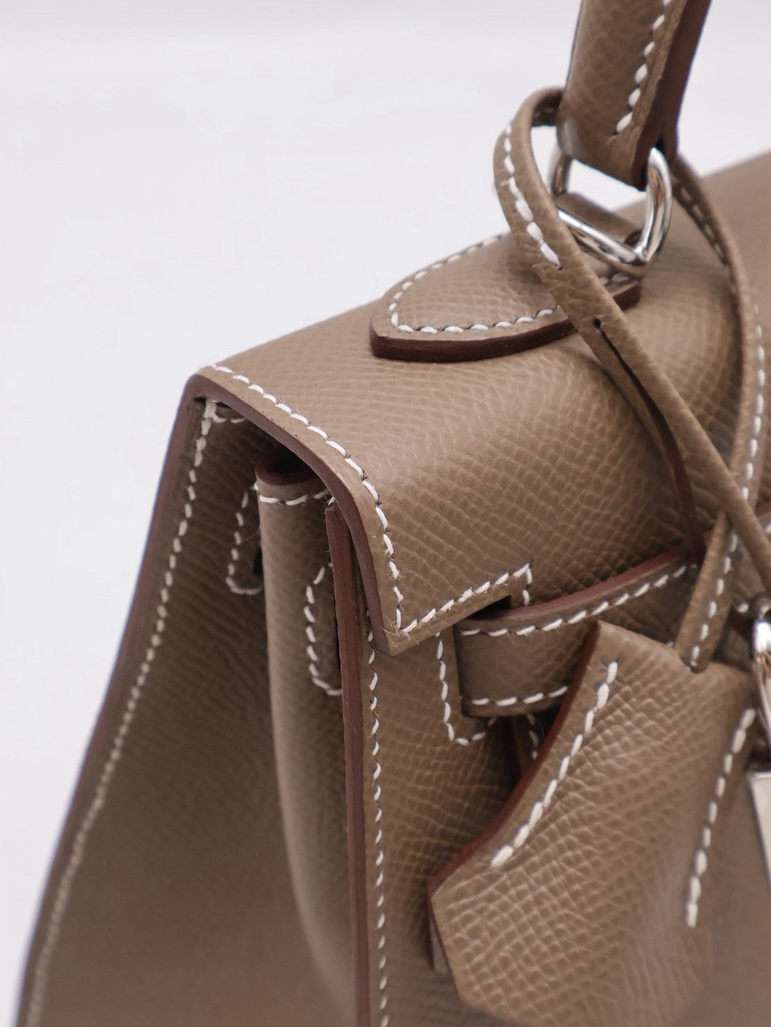 HERMES Kelly 25 - Etopue 18 大象灰銀 G