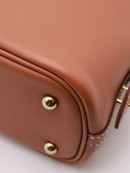 HERMES Bolide 25 -Gold 37 金棕金拚紫 B