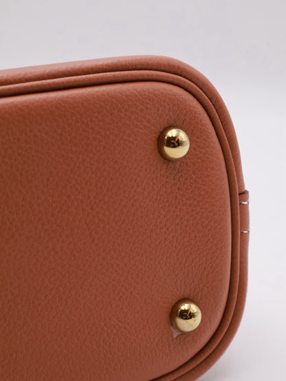 HERMES Bolide 25 -Gold 37 金棕金拚紫 B