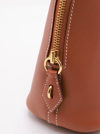 HERMES Bolide 25 -Gold 37 金棕金拚紫 B