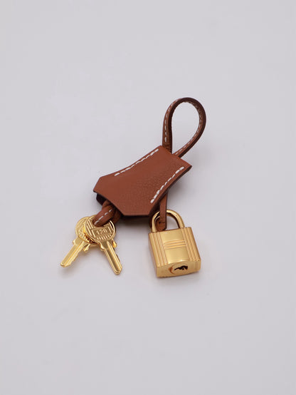 HERMES Bolide 25 -Gold 37 金棕金拚紫 B