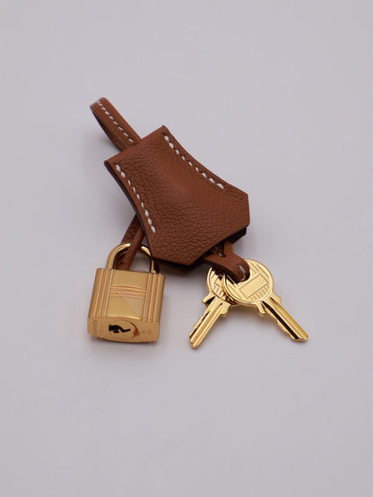 HERMES Bolide 25 -Gold 37 金棕金拚紫 B