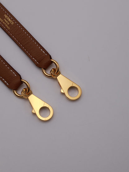 HERMES Bolide 25 -Gold 37 金棕金拚紫 B
