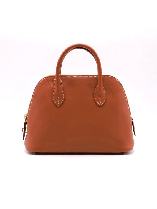 HERMES Bolide 25 -Gold 37 金棕金拚紫 B