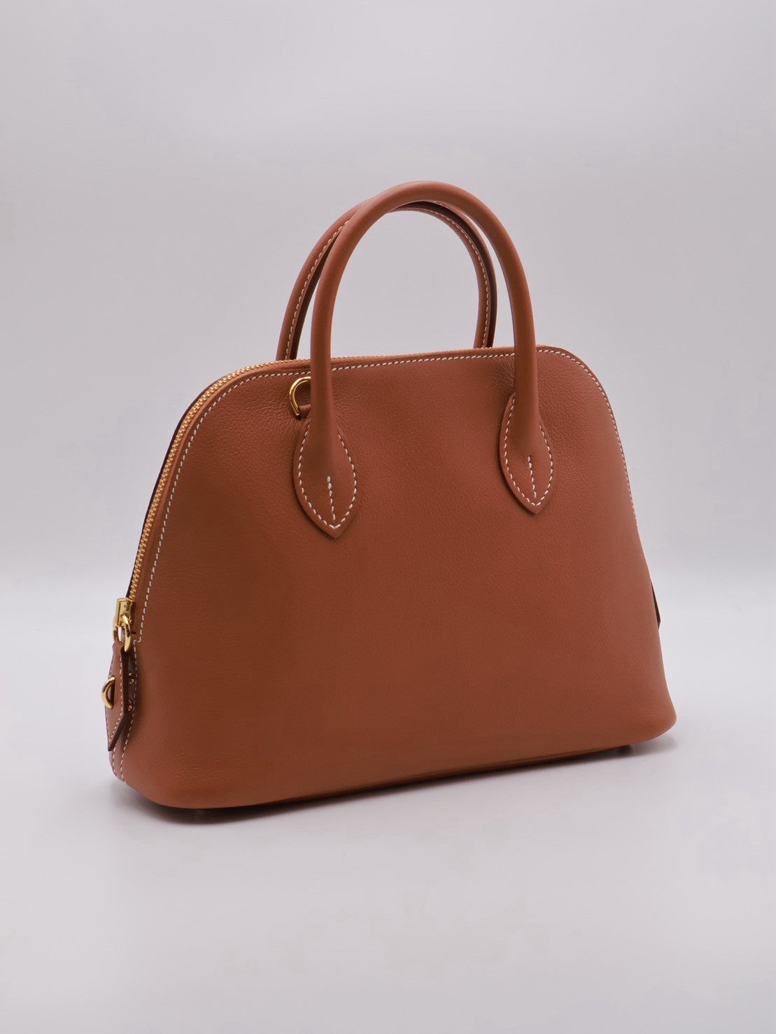 HERMES Bolide 25 -Gold 37 金棕金拚紫 B