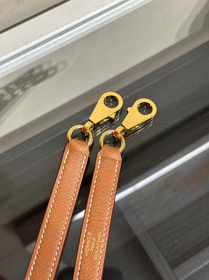 HERMES Bolide 25 -Gold 37 金棕金拚紫 B