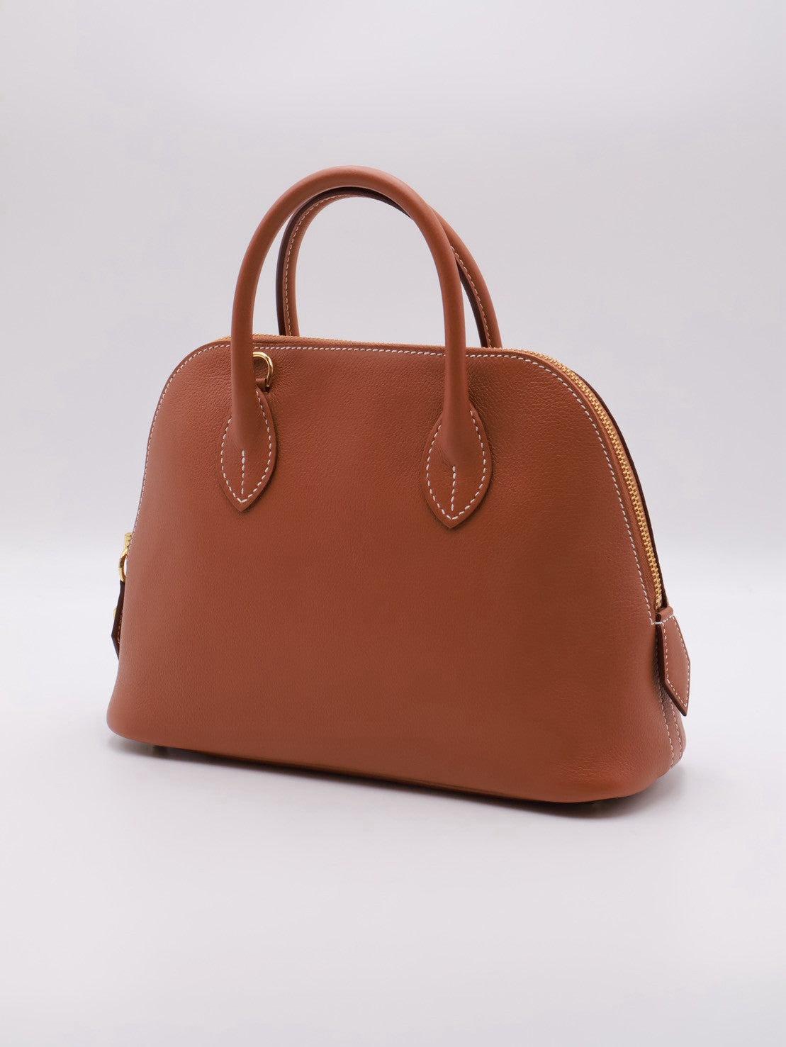 HERMES Bolide 25 -Gold 37 金棕金拚紫 B