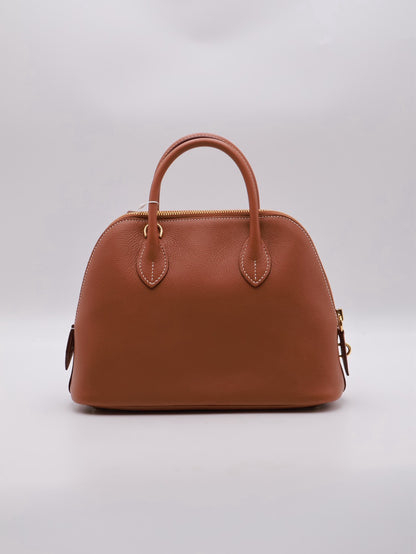 HERMES Bolide 25 -Gold 37 金棕金拚紫 B