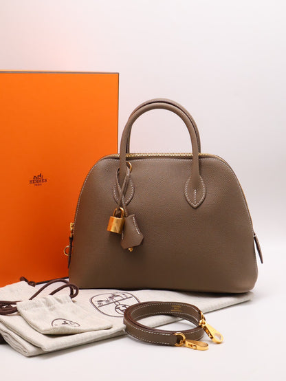 HERMES Bolide 25 - 灰金 W