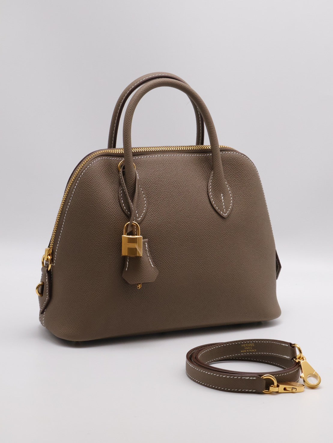 HERMES Bolide 25 - 灰金 W