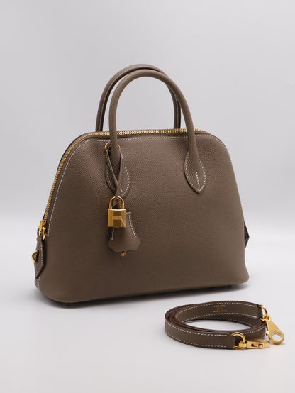 HERMES Bolide 25 - 灰金 W