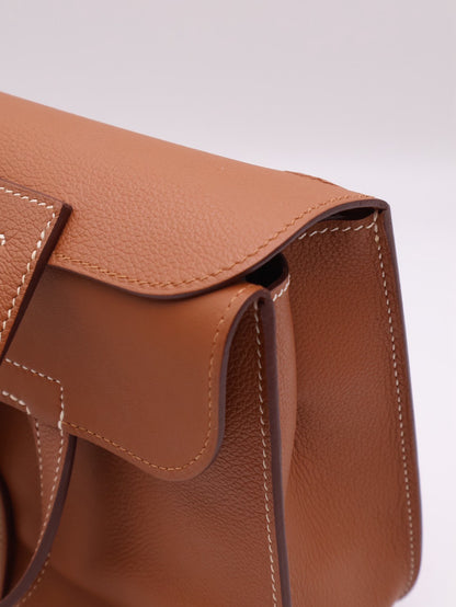 HERMES Halzan 25 - Gold 37 金棕金 Y