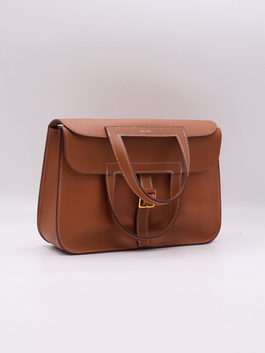 HERMES Halzan 25 - Gold 37 金棕金 Y