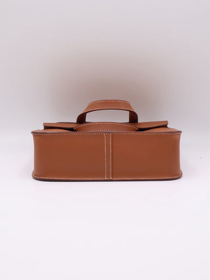 HERMES Halzan 25 - Gold 37 金棕金 Y