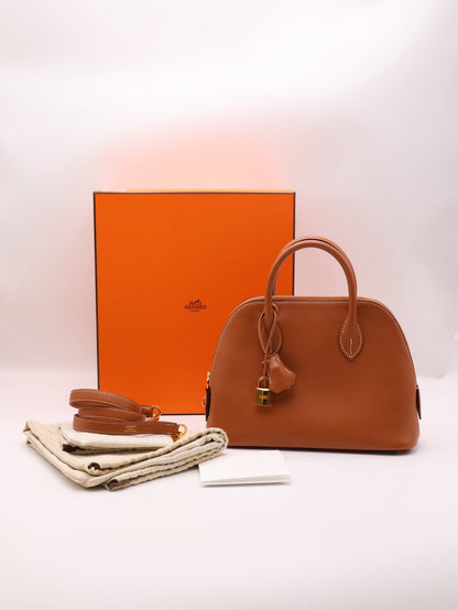 HERMES Bolide 25 - Gold 37 金棕金 Z