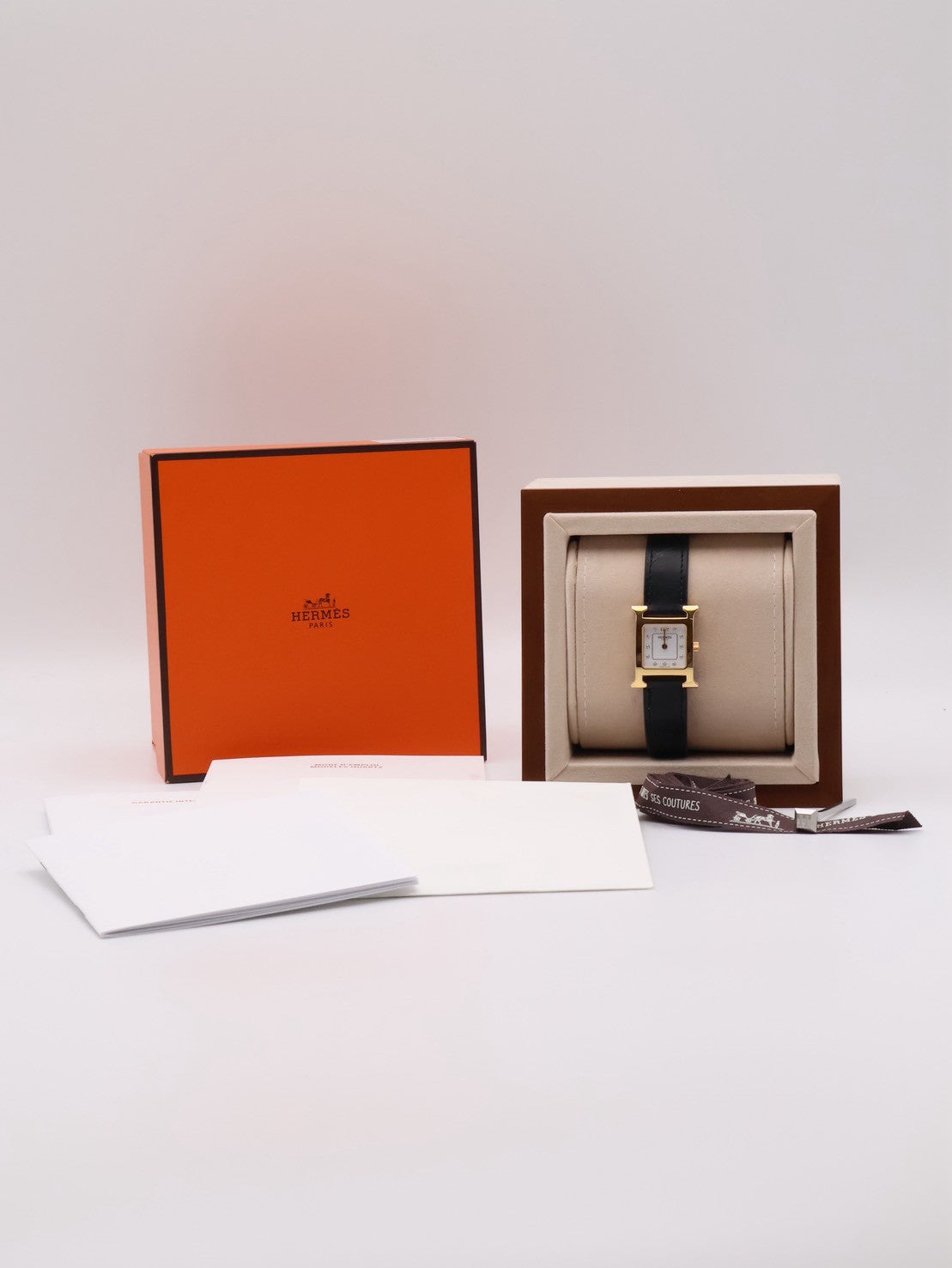 HERMES Heure H腕錶 - 25 黑金