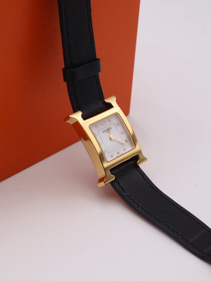 HERMES Heure H腕錶 - 25 黑金