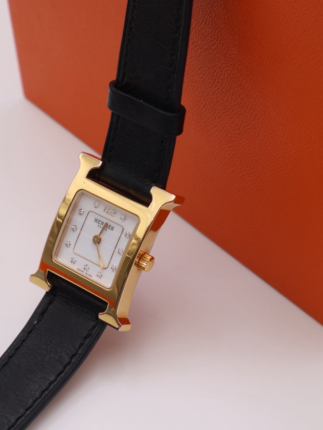HERMES Heure H腕錶 - 25 黑金
