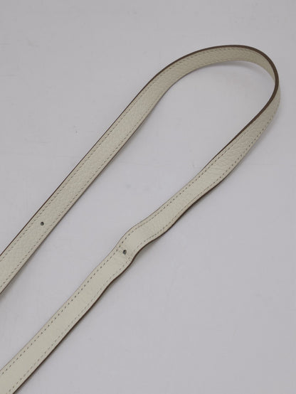 HERMES Halzan 25 - Mushroom/Beige De Weimar 蘑菇白/威瑪犬米金 B