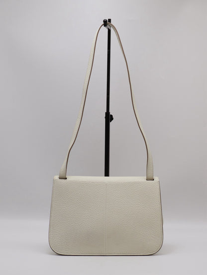 HERMES Halzan 25 - Mushroom/Beige De Weimar 蘑菇白/威瑪犬米金 B