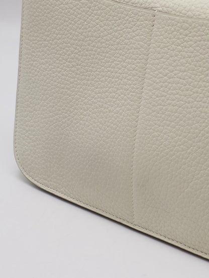 HERMES Halzan 25 - Mushroom/Beige De Weimar 蘑菇白/威瑪犬米金 B