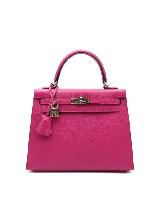 HERMES Kelly 25 - Rose Purple L3 玫粉銀 A