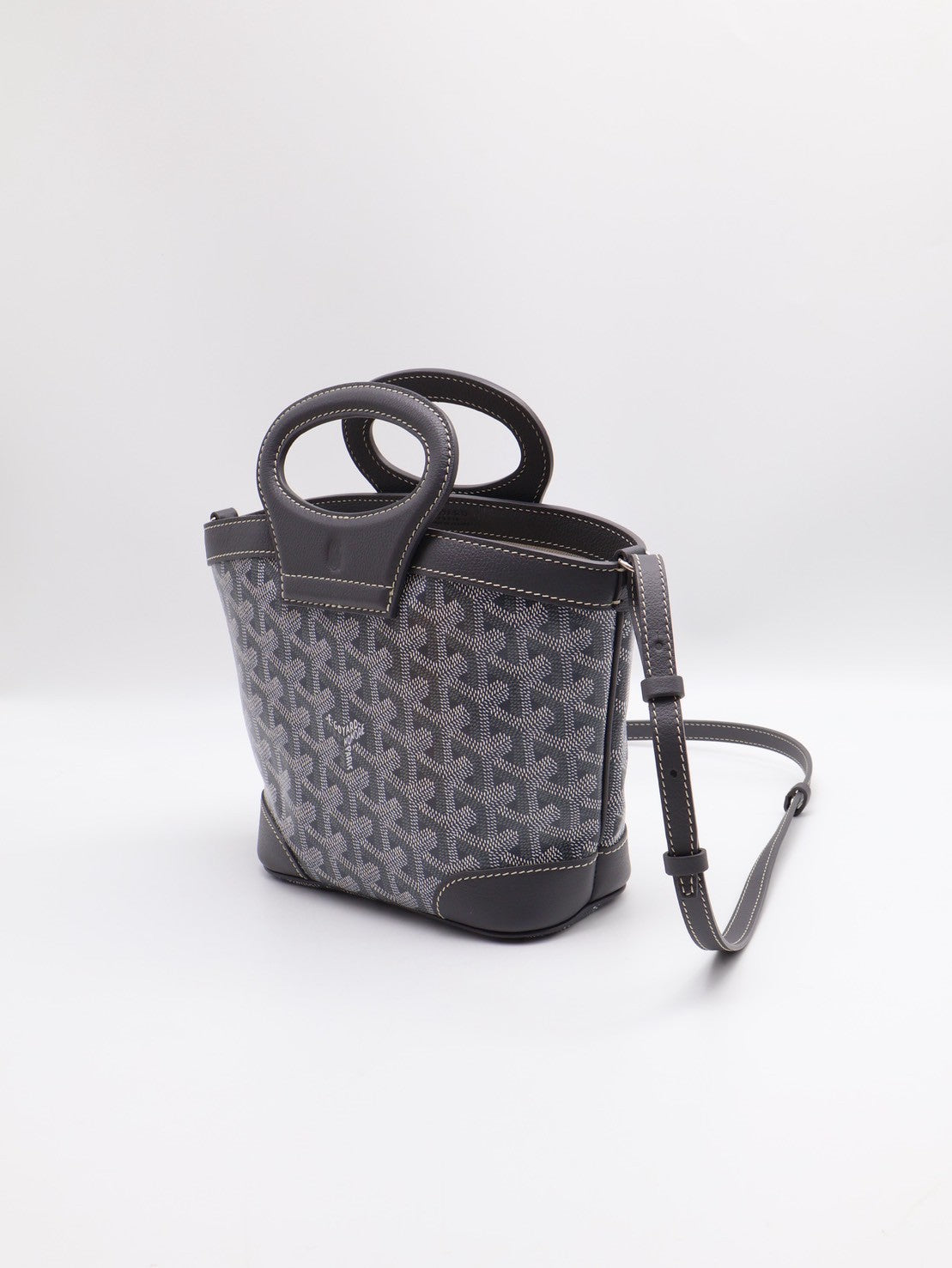 GOYARD Beluga mini手提水桶包- 灰