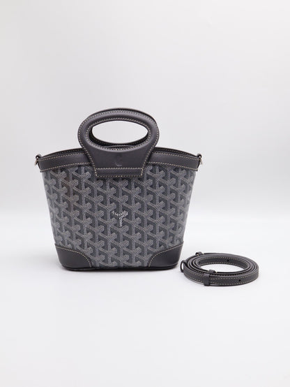GOYARD Beluga mini手提水桶包- 灰