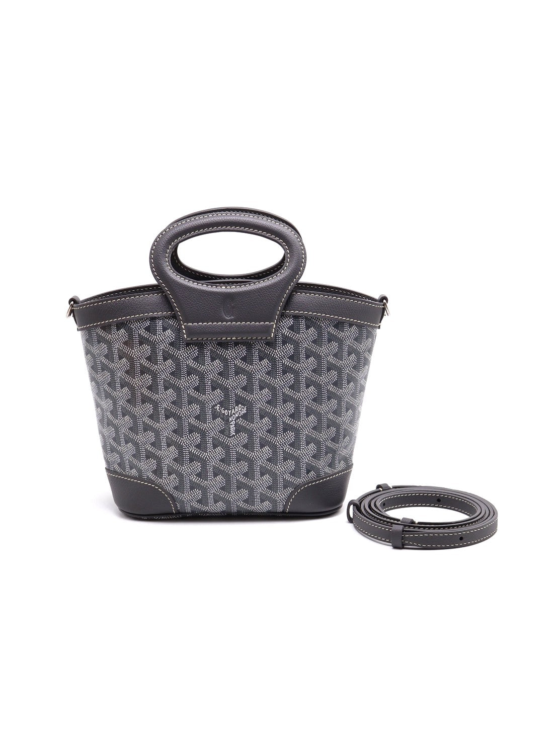 GOYARD Beluga mini手提水桶包- 灰