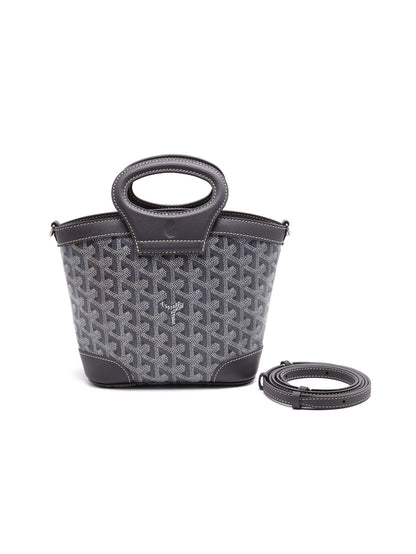 GOYARD Beluga mini手提水桶包- 灰