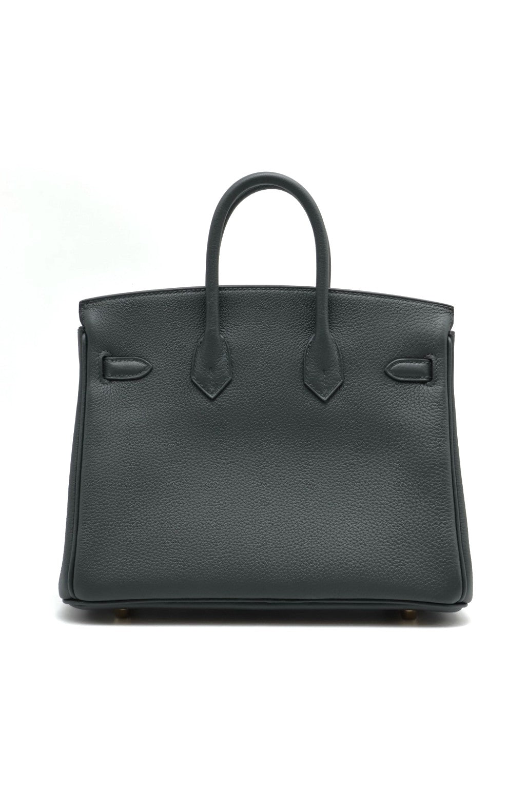 HERMES Birkin 25 -  Vert Mangrove Q0 灰綠香檳金