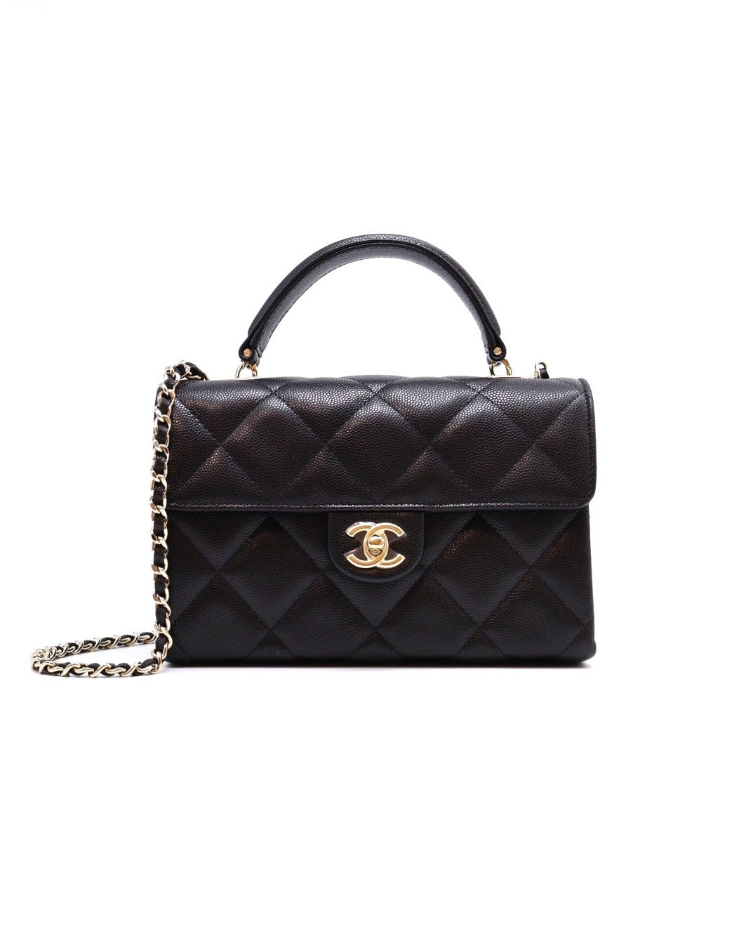 CHANEL 25S Handle bag - 小號黑金