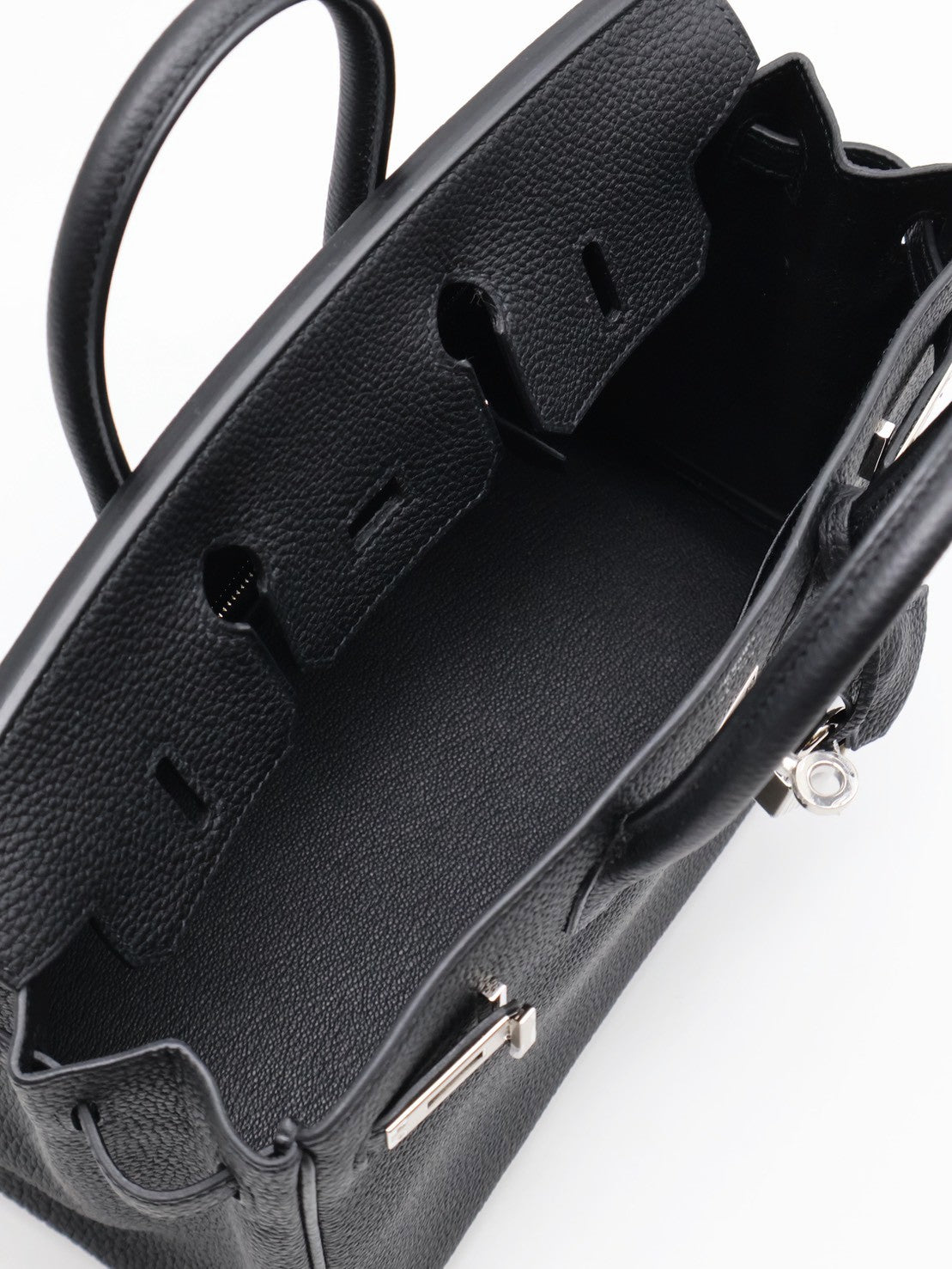 HERMES Birkin 25 - 黑銀