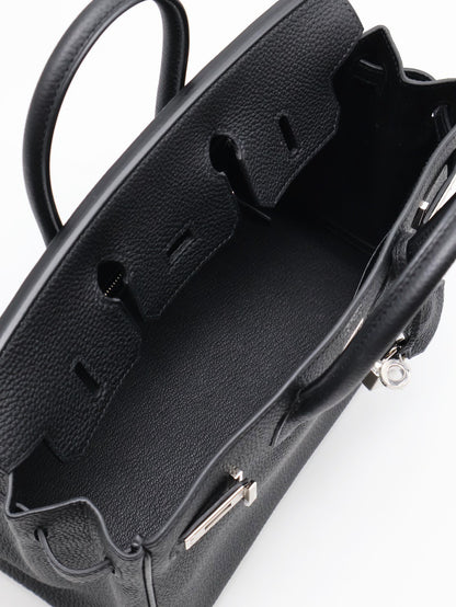 HERMES Birkin 25 - 黑銀