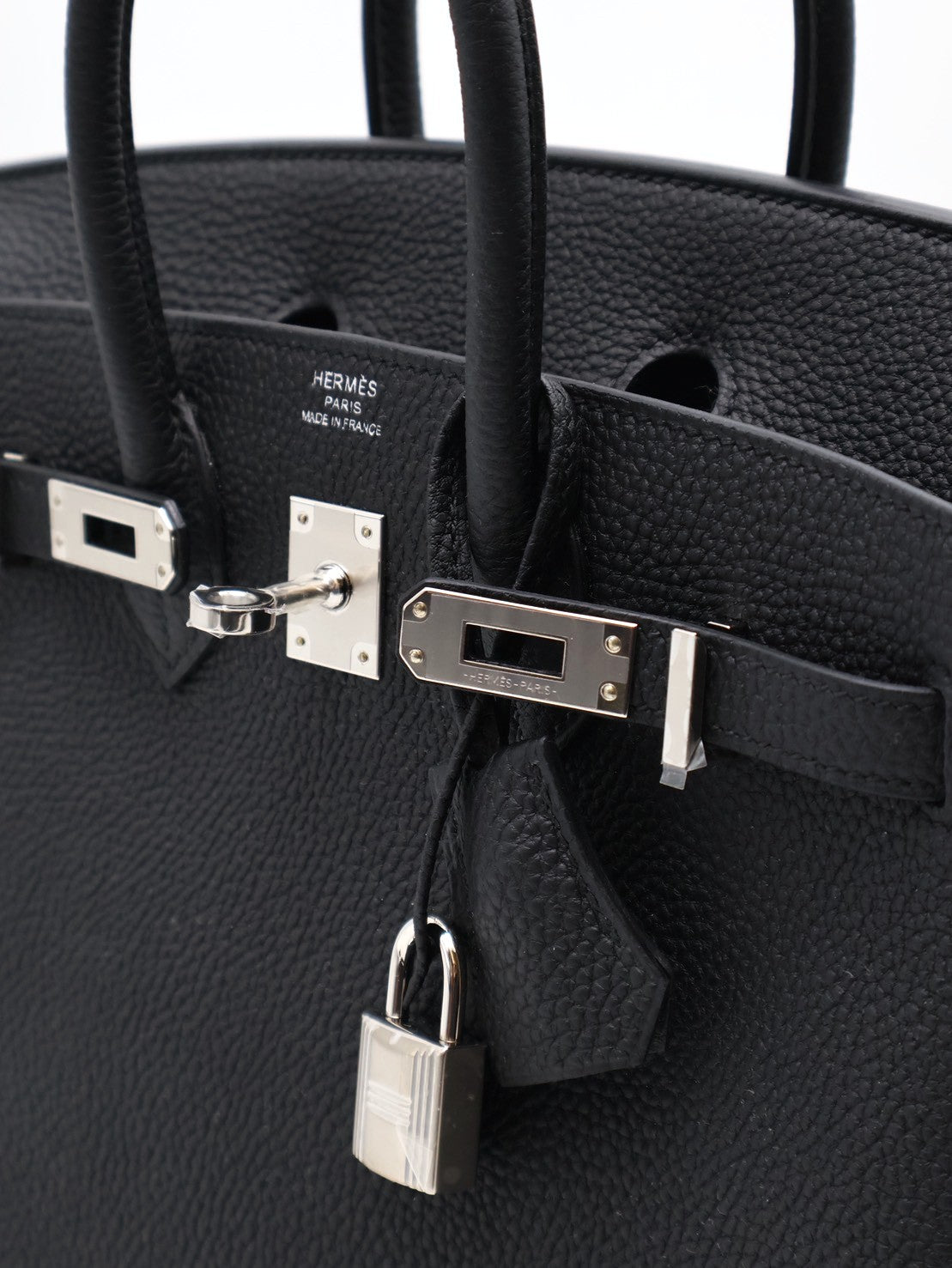 HERMES Birkin 25 - 黑銀