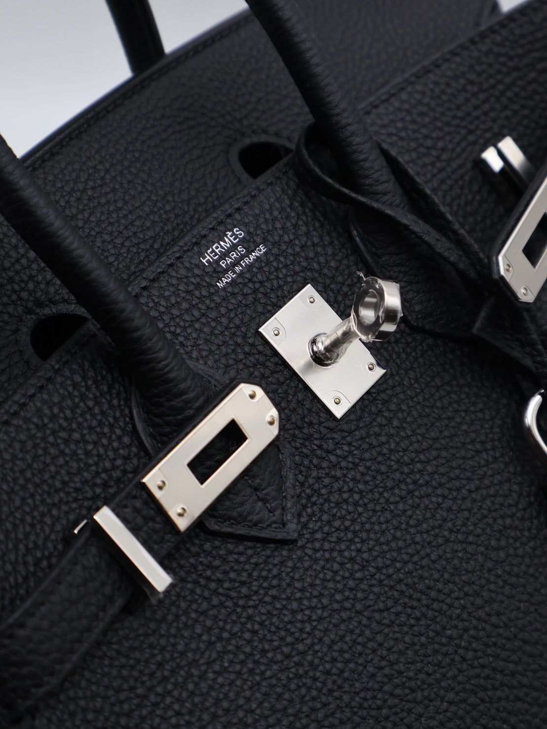 HERMES Birkin 25 - 黑銀