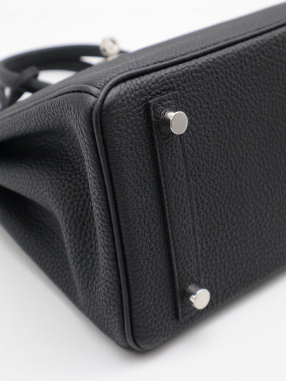 HERMES Birkin 25 - 黑銀