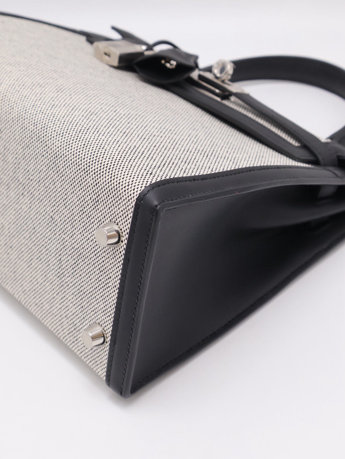 HERMES Kelly 25 - 熊貓銀 K
