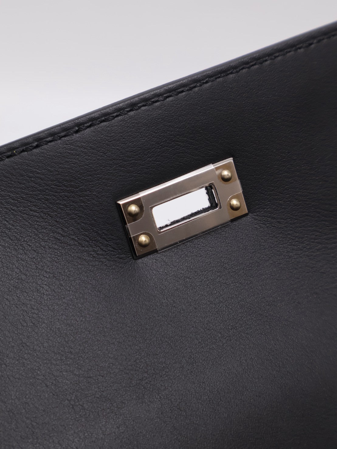 HERMES Kelly 25 - 熊貓銀 K
